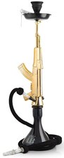 MOB AK 47 waterpijp goud 85cm